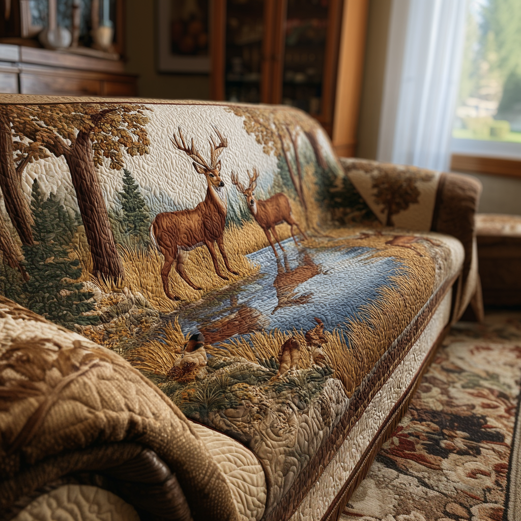 Husă de canapea matlasată - Deer Valley — imagine 1