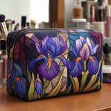 Geantă cosmetică matlasată - Motiv floral — imagine 1