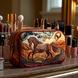 Geantă cosmetică matlasată - Cal Feurigem — imagine 1