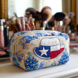 Geantă cosmetică matlasată - Pălărie de cowboy — imagine 1