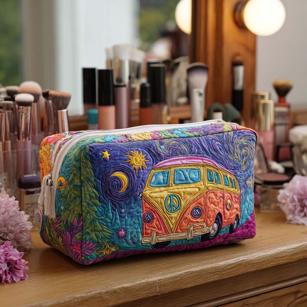 Geantă cosmetică matlasată - Kosmischer travel — imagine 1