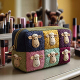 Geantă cosmetică matlasată - Patchworkstoff — imagine 1