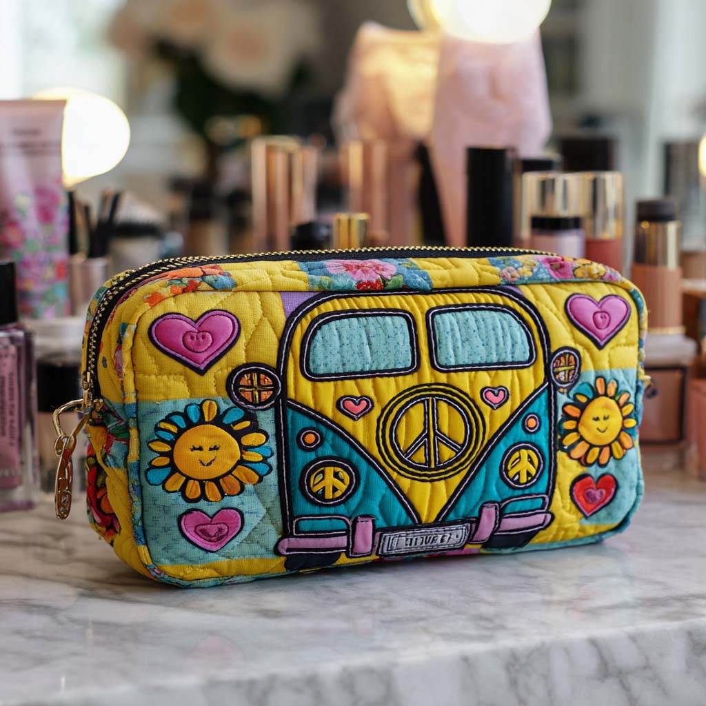 Geantă cosmetică matlasată - Solar van — imagine 1