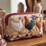 Geantă cosmetică matlasată - Hen's Nest — imagine 1