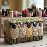Geantă cosmetică matlasată - Cheerful Flock — imagine 1