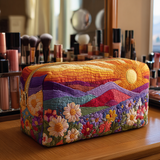 Geantă cosmetică matlasată - Model luminos — imagine 1