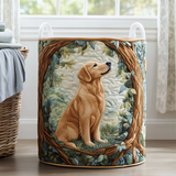 Coș de rufe matlasat - Golden Retriever — imagine 1