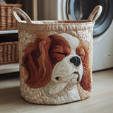 Coș de rufe matlasat - Cavalier King Charles — imagine 1