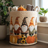 Coș de rufe matlasat - Gnomi decorativi — imagine 1