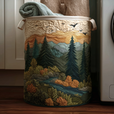 Coș de rufe matlasat - Peisaj natural — imagine 1