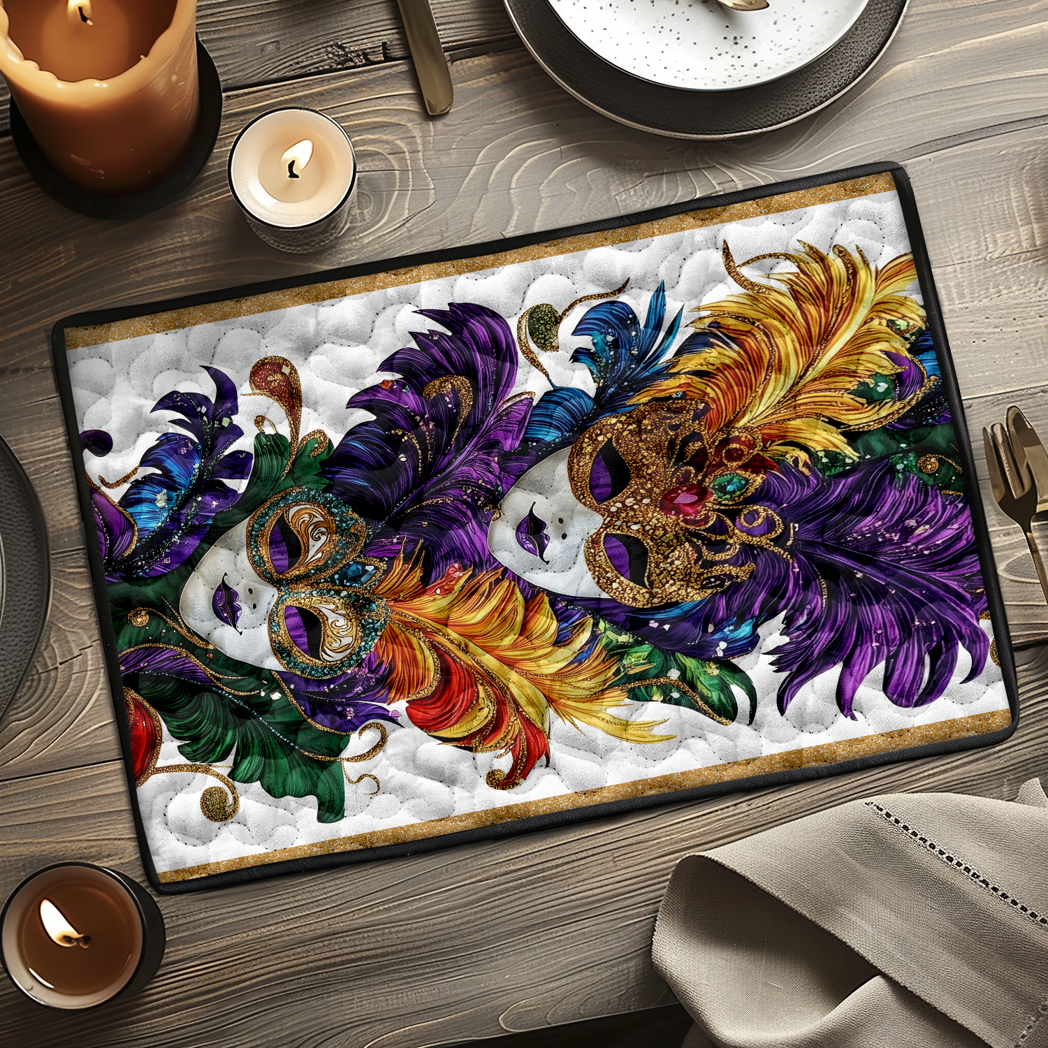 Coaster matlasat - Festival Fleur — imagine 1