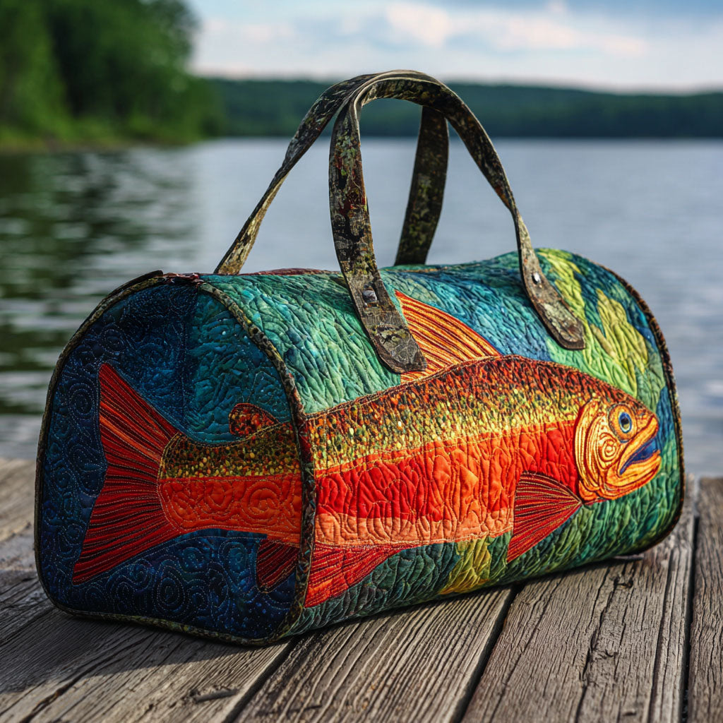 Geantă de călătorie matlasată - Golden Trout — imagine 1