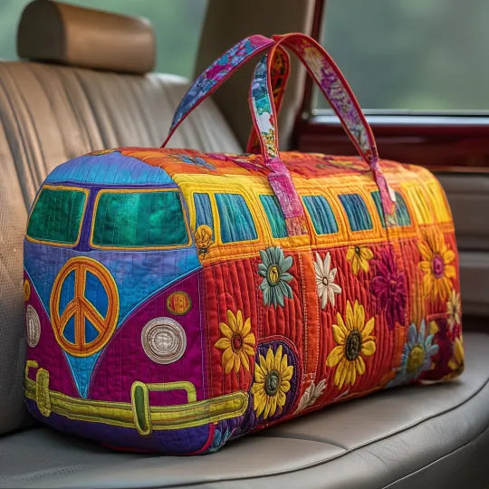 Geantă de călătorie matlasată - Autobuz hippie — imagine 1