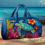 Geantă de călătorie matlasată - Coral Paradise — imagine 1