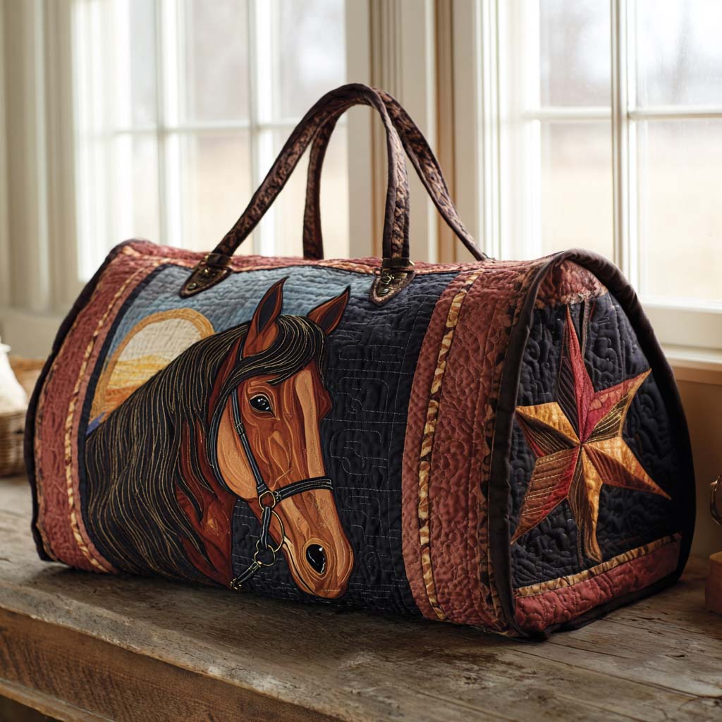 Geantă de călătorie matlasată - Prairie Horse — imagine 1