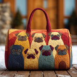Geantă de călătorie matlasată - Puffy pug — imagine 1