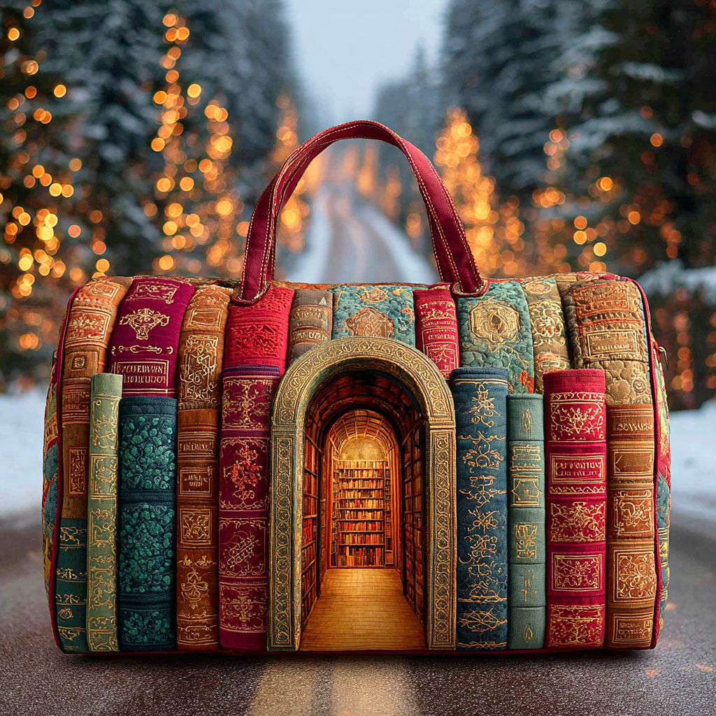 Geantă de călătorie matlasată - Biblioteca Secretă — imagine 1