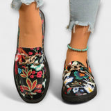 Vară - mocasini florali multicolori — imagine 2