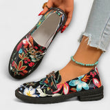Vară - mocasini florali multicolori — imagine 5