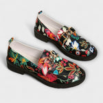 Vară - mocasini florali multicolori — imagine 6