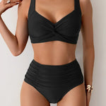 Tabitha - costum de baie de vară cu talie înaltă — imagine 1