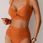 Tabitha - costum de baie de vară cu talie înaltă — imagine 3