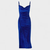 Taylor - rochie de catifea cu crăpătură — imagine 5
