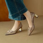 Theresa - stiletto strălucitori — imagine 1