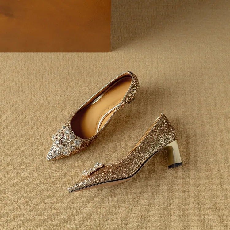 Theresa - stiletto strălucitori — imagine 6