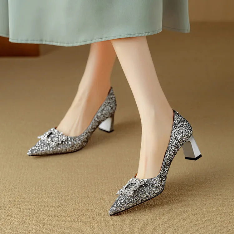 Theresa - stiletto strălucitori — imagine 8