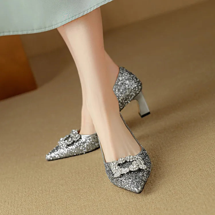 Theresa - stiletto strălucitori — imagine 9