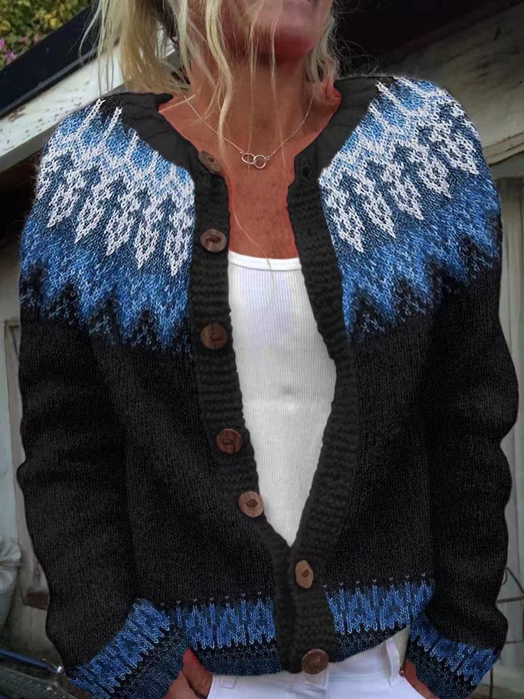 Tiffany - Cardigan islandez retro — imagine 2