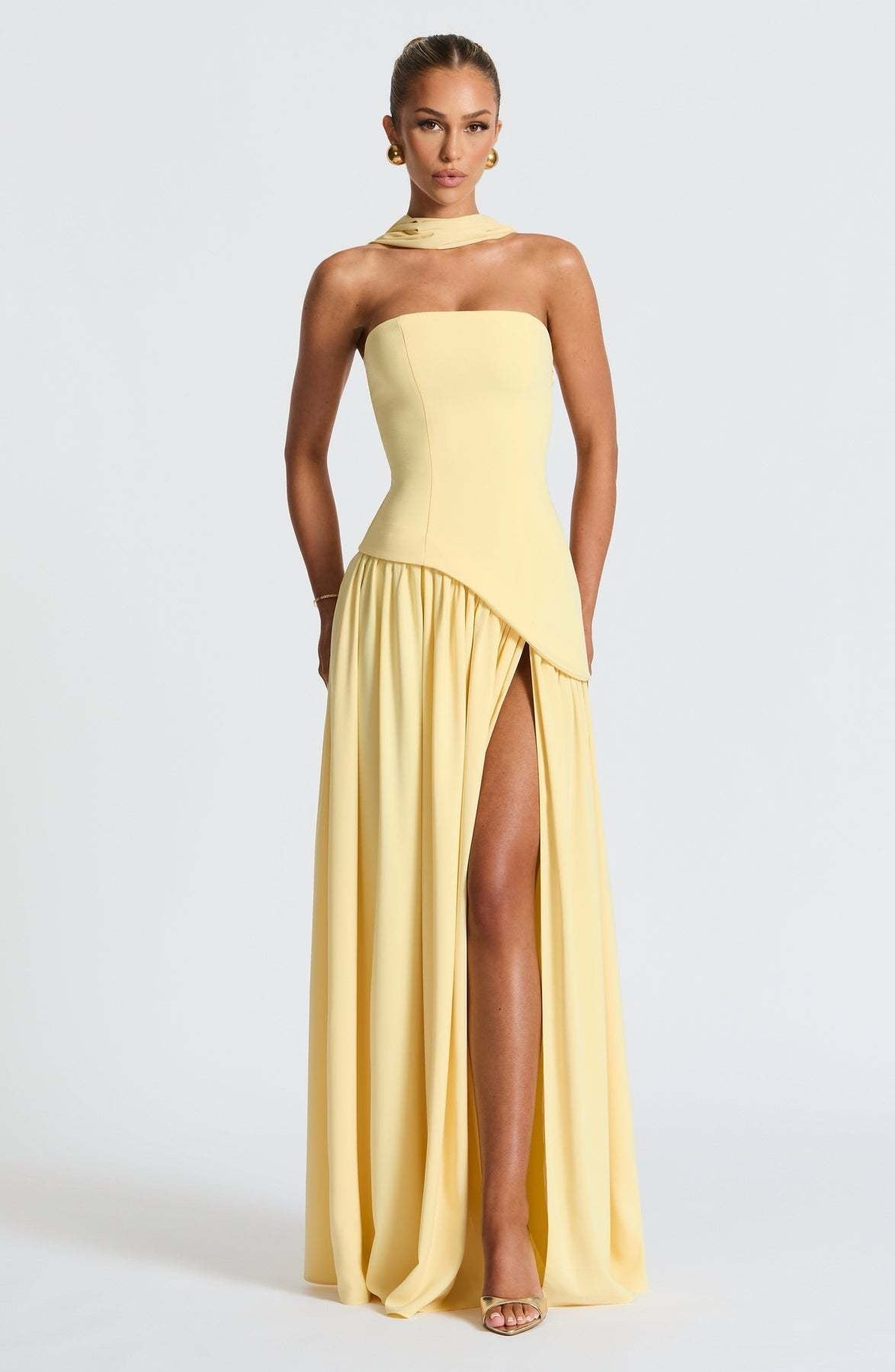 Tracy - rochie lungă sofisticată — imagine 3