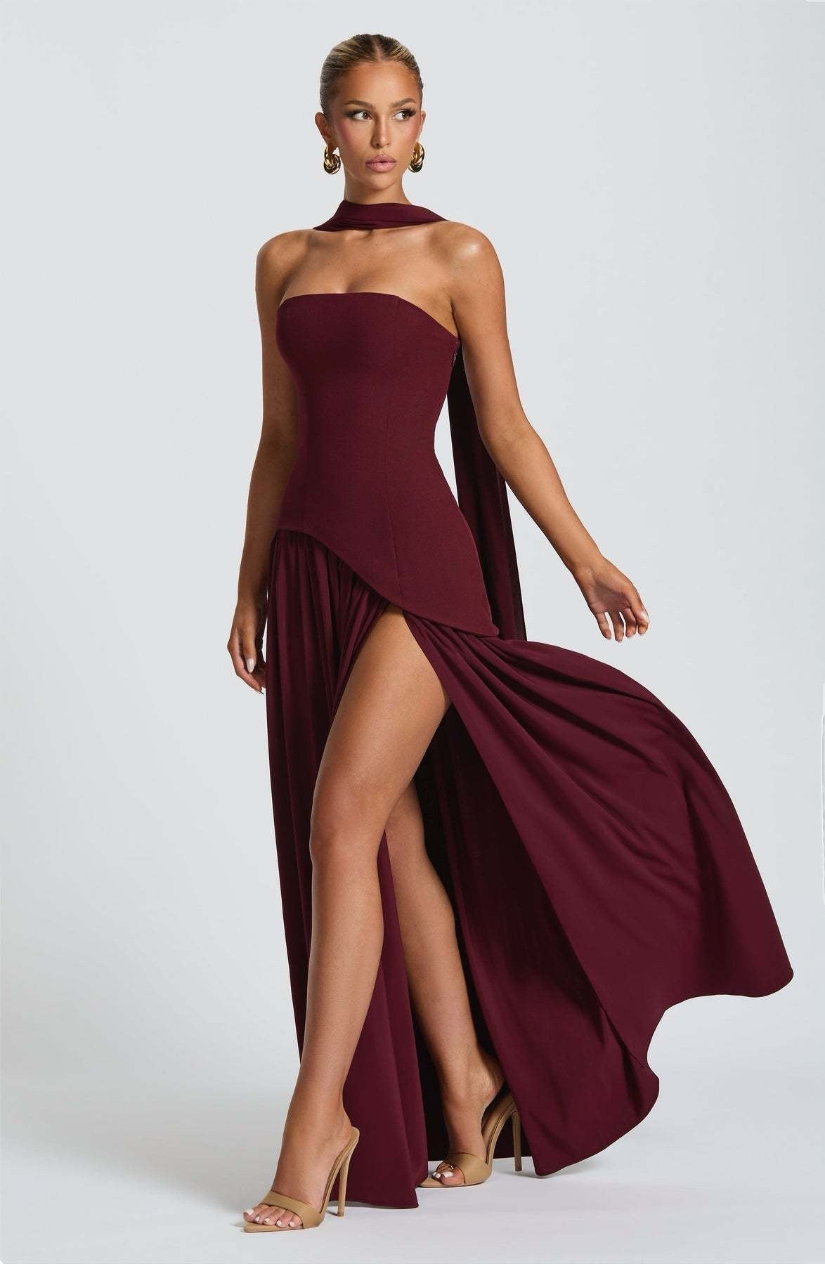 Tracy - rochie lungă sofisticată — imagine 25