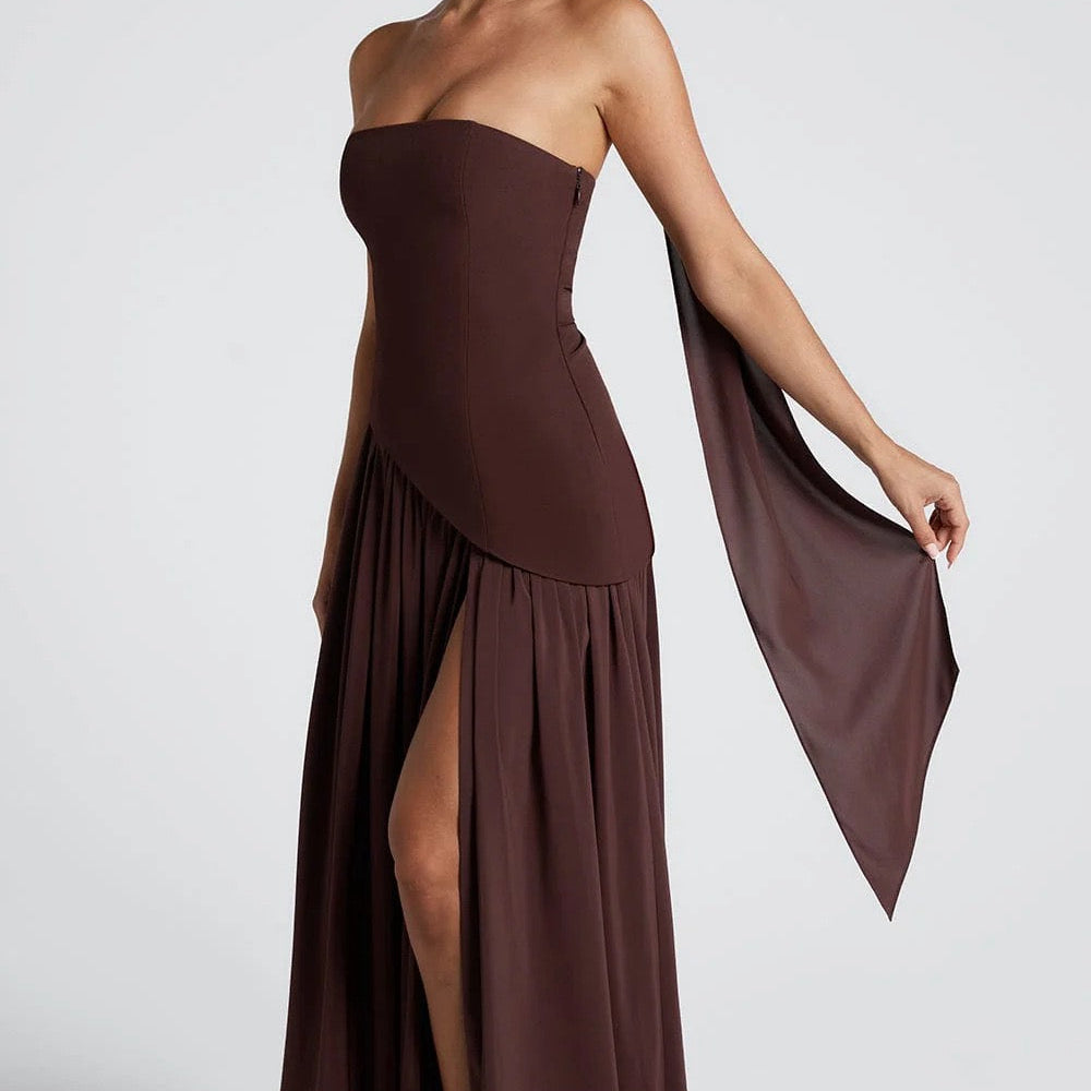 Tracy - rochie lungă sofisticată — imagine 26