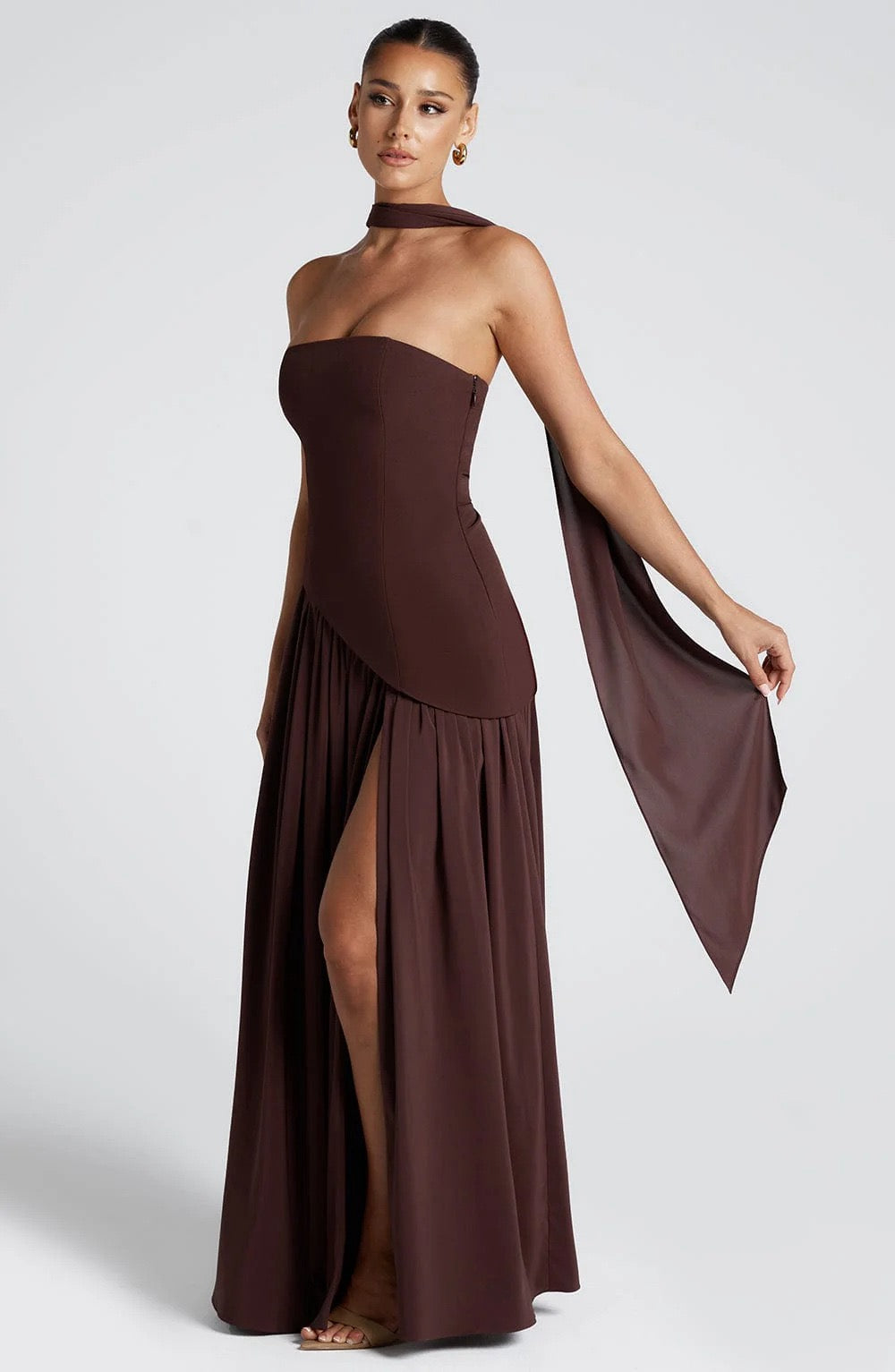 Tracy - rochie lungă sofisticată — imagine 26