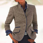 Valeria – cardigan elegant cu guler înalt — imagine 2