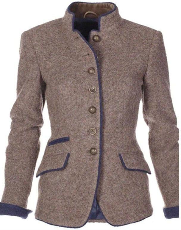 Valeria – cardigan elegant cu guler înalt — imagine 3