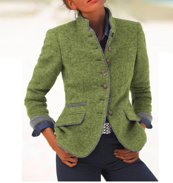 Valeria – cardigan elegant cu guler înalt — imagine 4