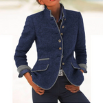 Valeria – cardigan elegant cu guler înalt — imagine 5