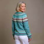 Victoria - cardigan islandez retro — imagine 3