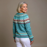Victoria - cardigan islandez retro — imagine 3