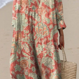 Victoria - rochie retro cu imprimeu floral — imagine 4