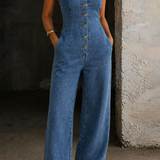 Violet - salopetă din denim — imagine 2