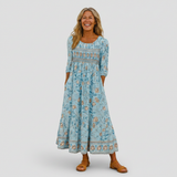 Rochie midi bleumarin Zoe — imagine 3