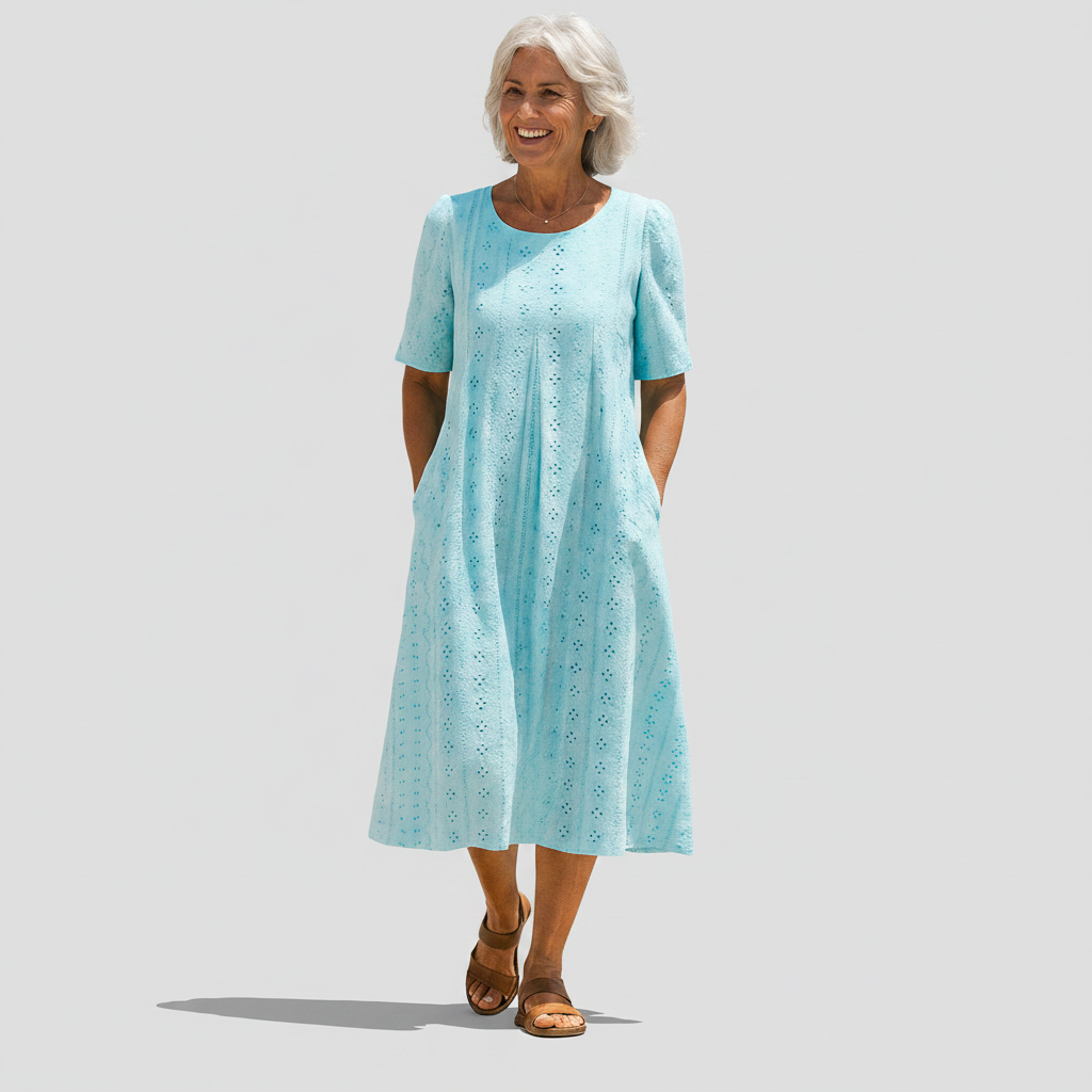 Rochie midi bleumarin Zoe — imagine 4