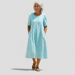 Rochie midi bleumarin Zoe — imagine 4