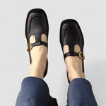 Pantofi Mary Jane cu șiretură în T Zoe — imagine 2