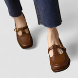 Pantofi Mary Jane cu șiretură în T Zoe — imagine 4